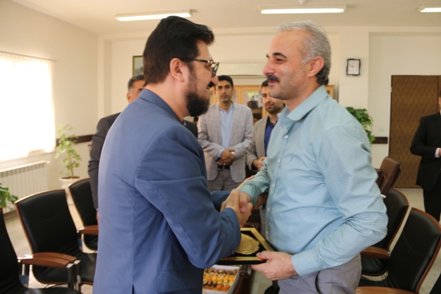 تبريك شهردار لاهيجان به رياست دادگستري